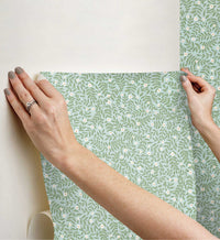 Tracy & Co Elodie Peel & Stick Wallpaper - Light Blue