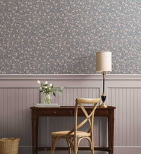 Tracy & Co Elodie Peel & Stick Wallpaper - Lilac