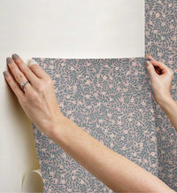Tracy & Co Elodie Peel & Stick Wallpaper - Lilac