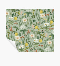 Tracy & Co Herb Garden Peel & Stick Wallpaper - Sage