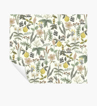 Tracy & Co Herb Garden Peel & Stick Wallpaper - Cream