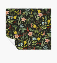 Tracy & Co Herb Garden Peel & Stick Wallpaper - Black