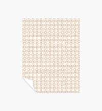 Tracy & Co Daisy Gingham Peel & Stick Wallpaper Sample - Blush