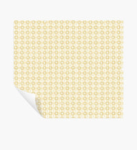 Tracy & Co Daisy Gingham Peel & Stick Wallpaper - Gold