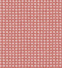 Tracy & Co Daisy Gingham Peel & Stick Wallpaper Sample - Red