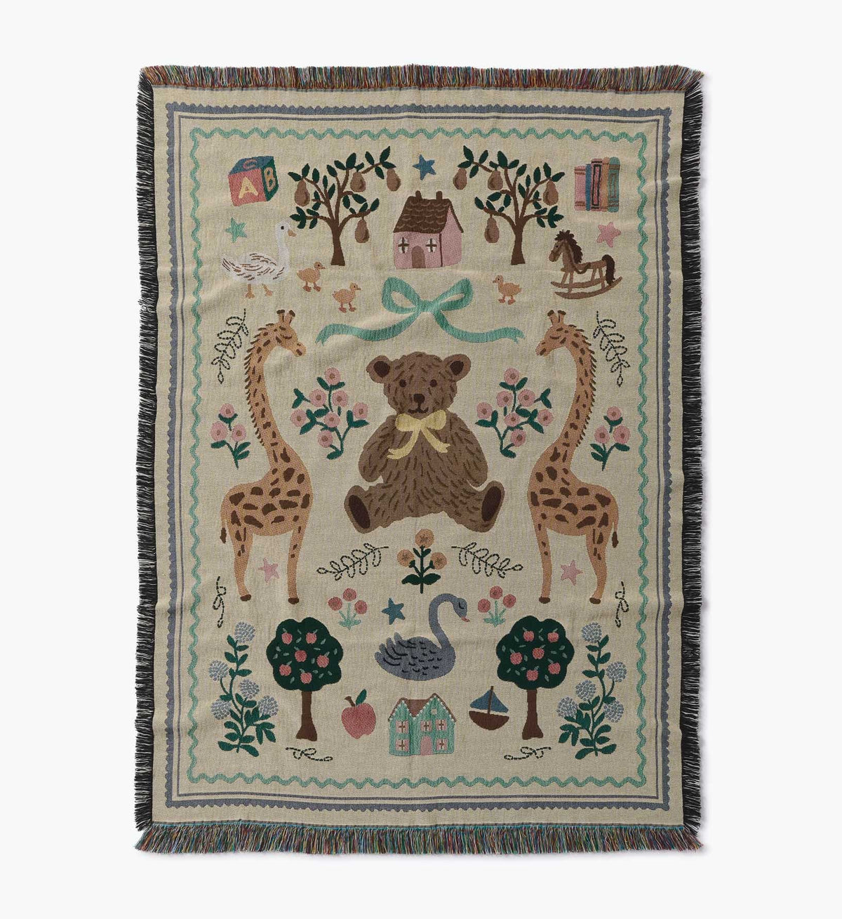Tracy & Co Woven Blanket - Storybook