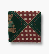 Tracy & Co Woven Blanket - Beary Christmas