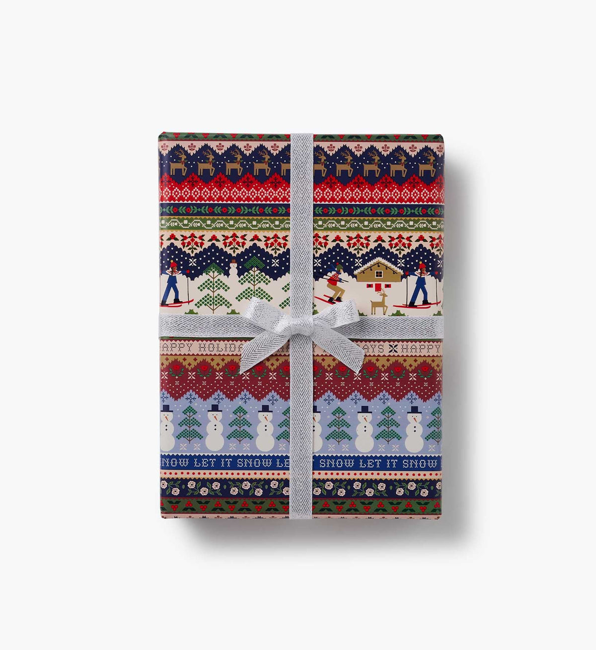 Tracy & Co Holiday Wrapping Roll - Ski Chalet