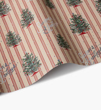 Tracy & Co Holiday Wrapping Roll - Tinsel Tree