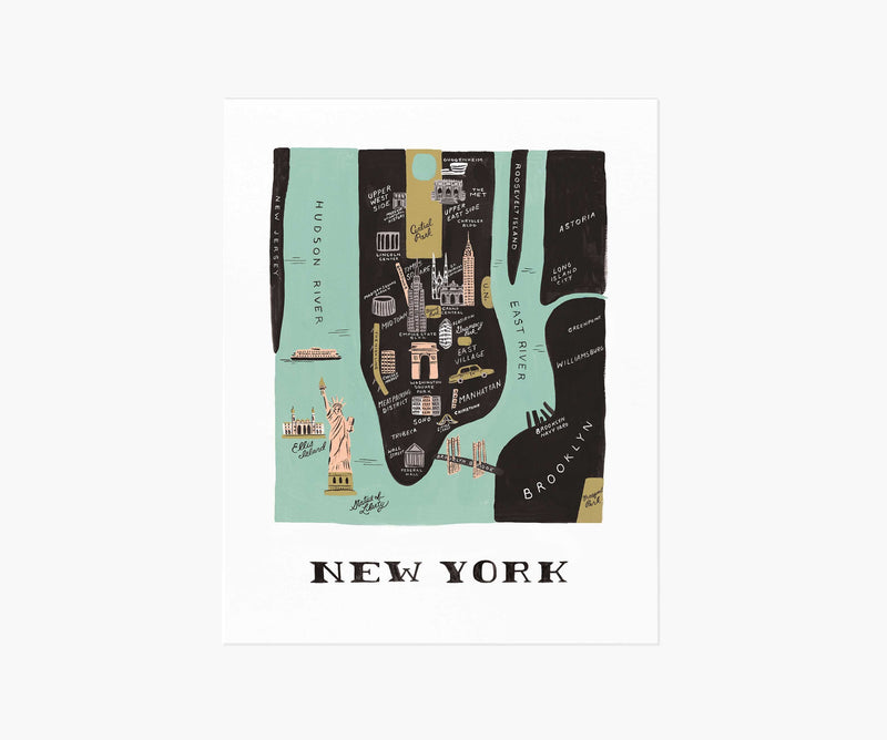Tracy & Co Manhattan Art Print