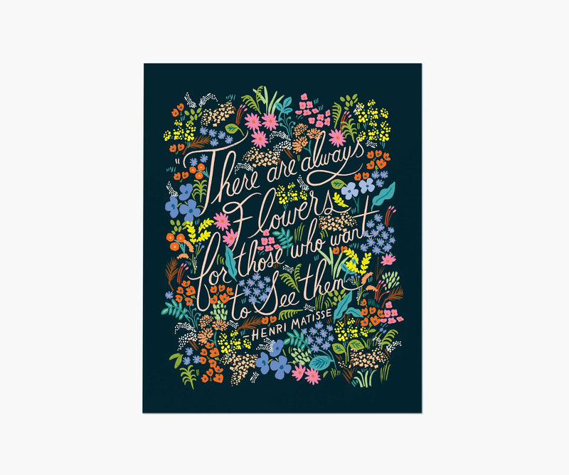 Tracy & Co Matisse Quote Art Print