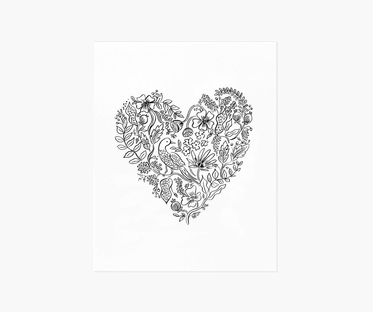 Tracy & Co Love Bird Art Print