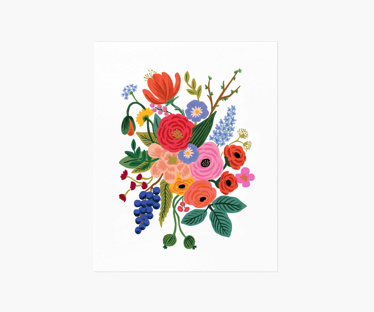 Tracy & Co Garden Party Bouquet Art Print