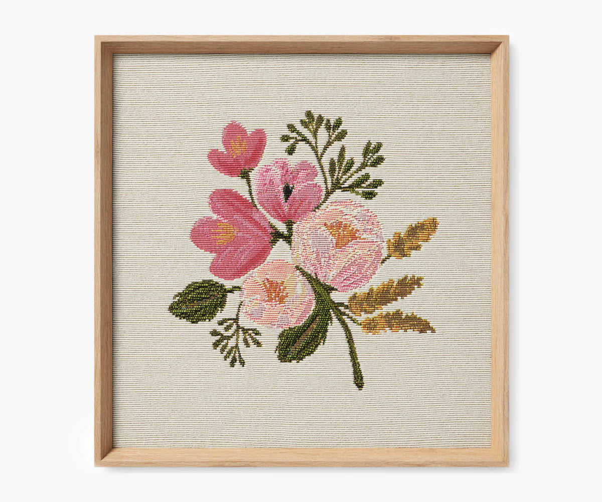 Tracy & Co Framed Wall Art - Rose Botanical