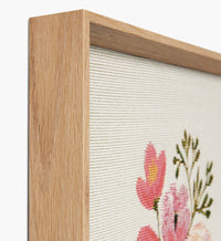 Tracy & Co Framed Wall Art - Rose Botanical