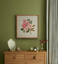 Tracy & Co Framed Wall Art - Rose Botanical