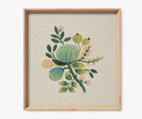 Tracy & Co Framed Wall Art - Blue Botanical