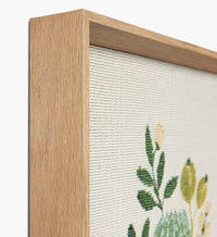 Tracy & Co Framed Wall Art - Blue Botanical