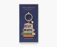 Tracy & Co Enamel Keychain - Book Club