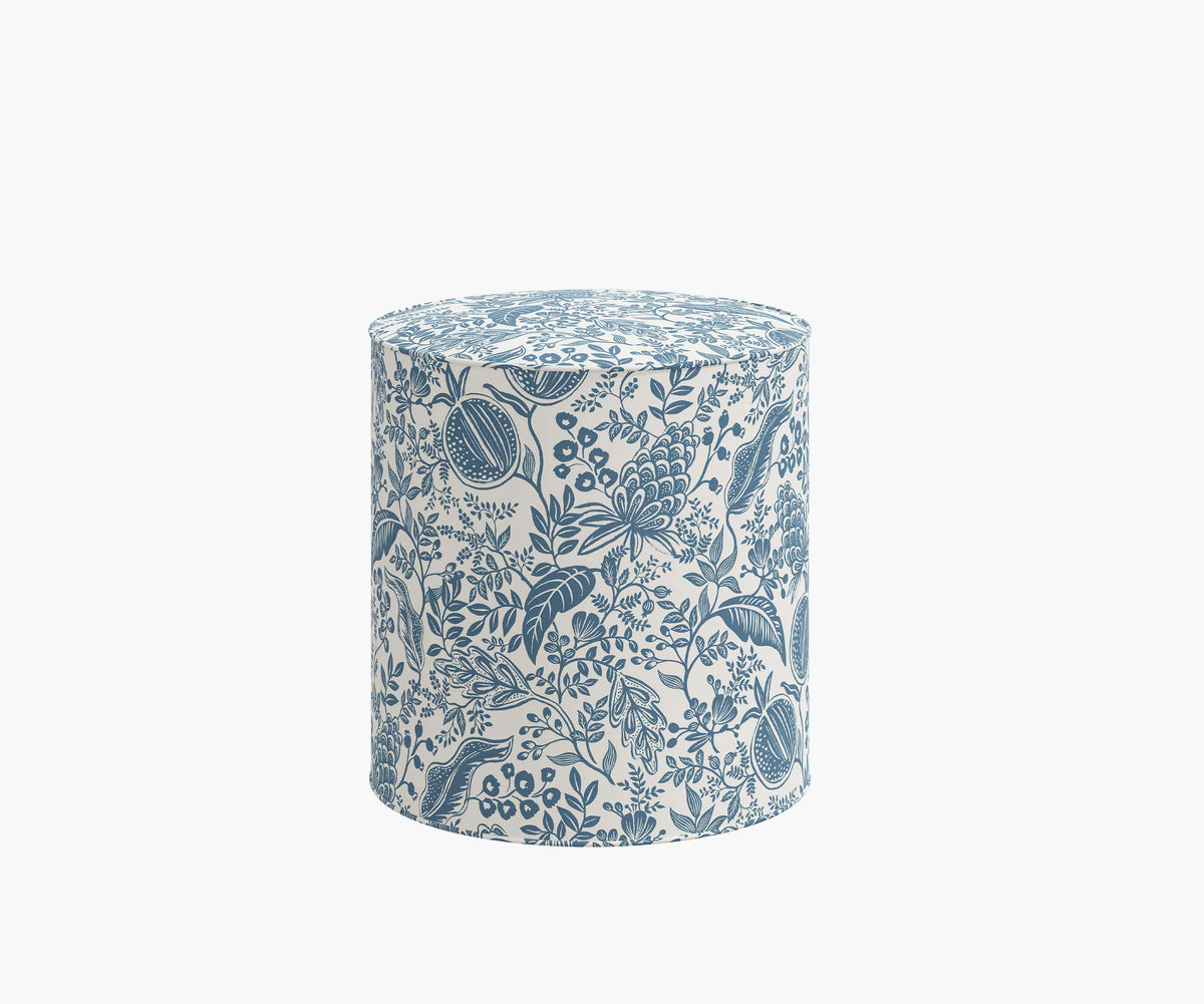 Tracy & Co Billie Ottoman - Pomegranate