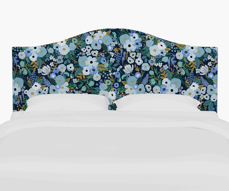 Tracy & Co Mayfair Headboard - Garden Party Blue