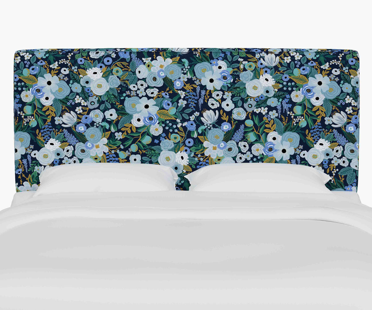 Tracy & Co Elly Headboard - Garden Party Blue