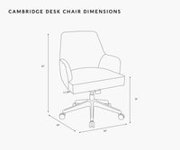 Tracy & Co Cambridge Desk Chair - Menagerie