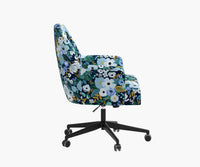 Tracy & Co Cambridge Desk Chair - Garden Party Blue