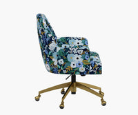 Tracy & Co Cambridge Desk Chair - Garden Party Blue