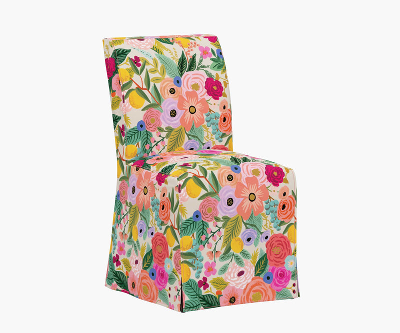 Tracy & Co Frances Slipcover Dining Chair - Garden Party