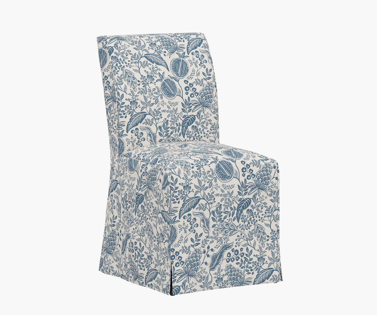 Tracy & Co Frances Slipcover Dining Chair - Pomegranate