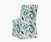 Tracy & Co Frances Slipcover Dining Chair - Peacock