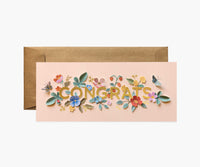 Tracy & Co Cut Paper Money Holder Congrats Card - Single Card