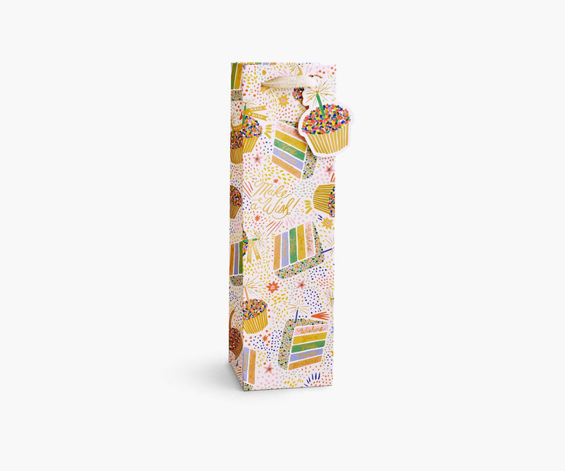 Tracy & Co Birthday Cake Wine Gift Bag