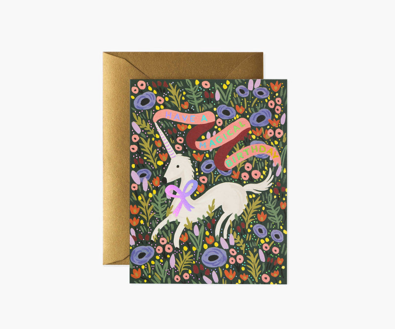 Tracy & Co Magical Birthday Card - Single Card