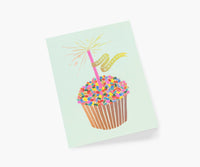 Tracy & Co Cupcake Birthday Card - Single Card