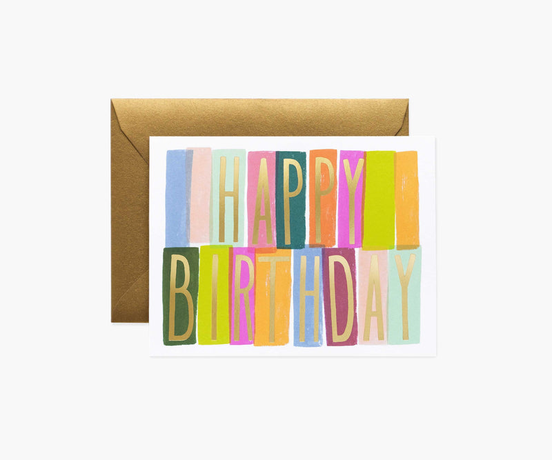 Tracy & Co Mérida Birthday Card - Single Card