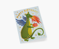 Tracy & Co Birthday Dragon Birthday Card - Single Card