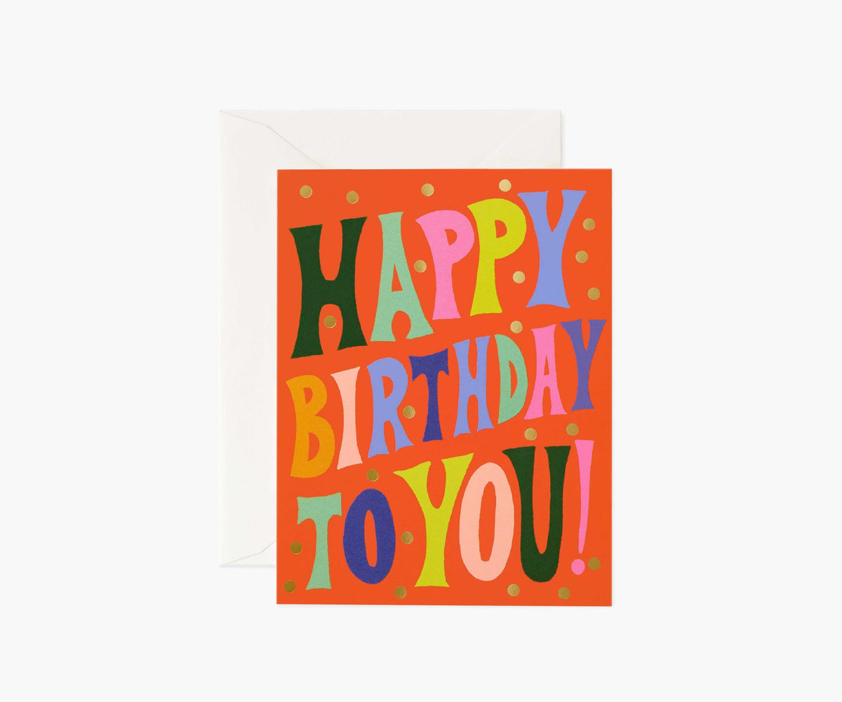 Tracy & Co Groovy Birthday Cards - Boxed Set