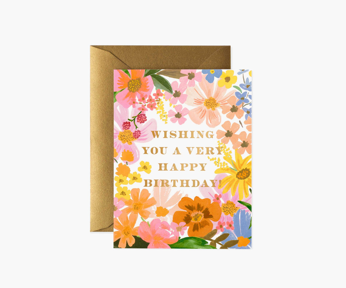 Tracy & Co Marguerite Birthday Card - Single Card