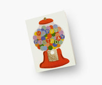 Tracy & Co Gumball Birthday Card - Single Card