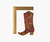 Tracy & Co Birthday Boot Birthday Cards - Boxed Set