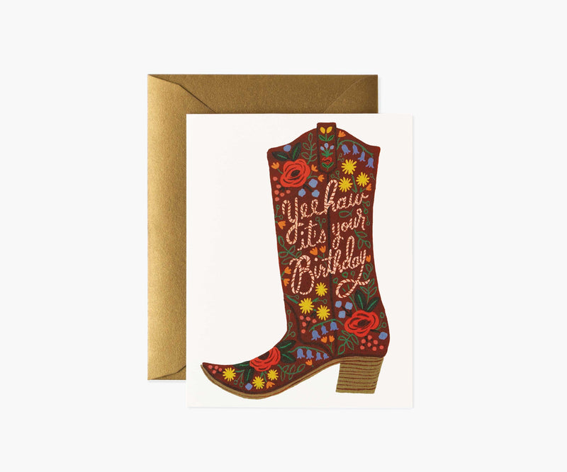 Tracy & Co Birthday Boot Birthday Cards - Boxed Set
