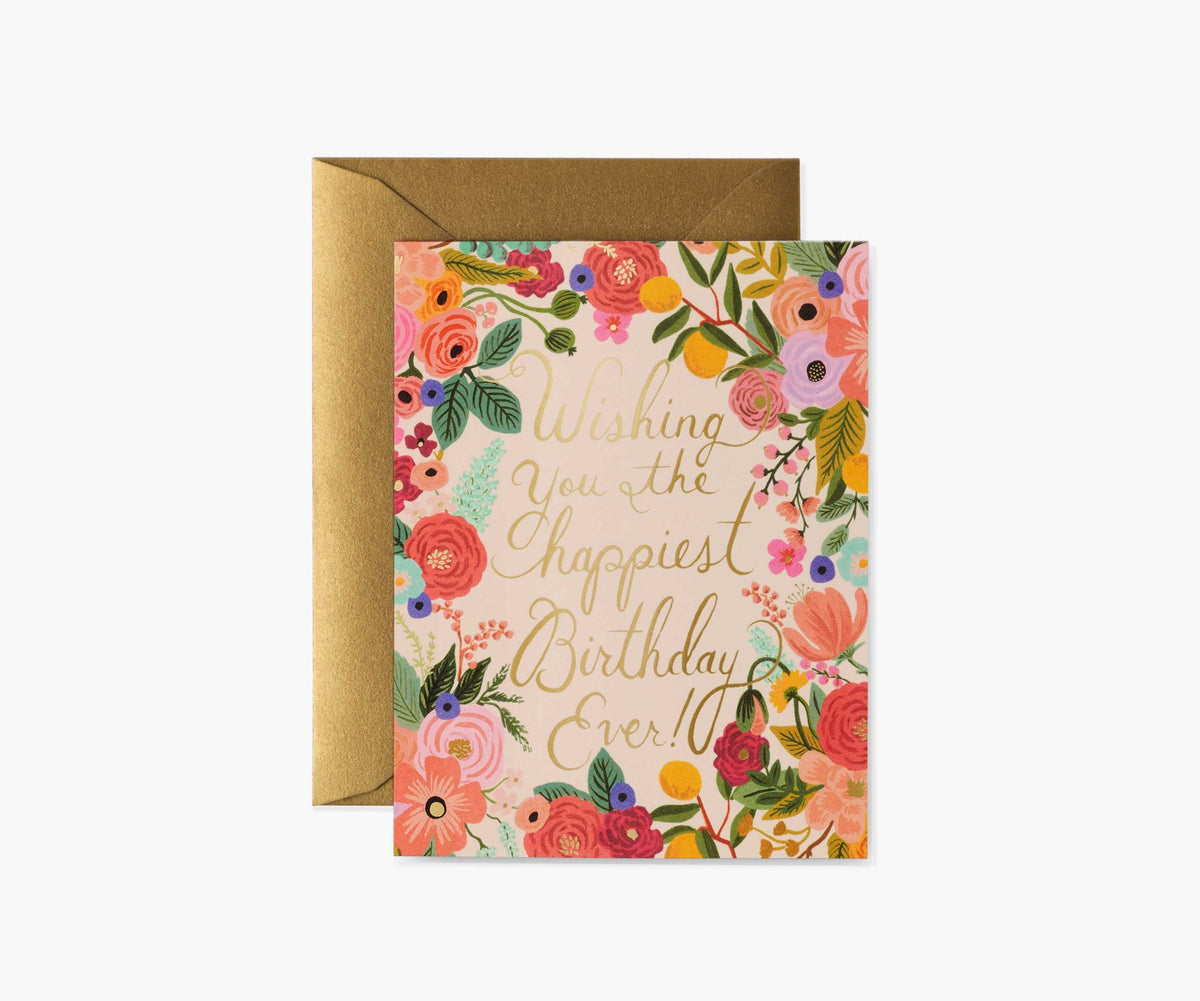 Tracy & Co Garden Party Birthday Cards - Boxed Set