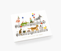 Tracy & Co Happy Birthday Song Birthday Cards - Boxed Set
