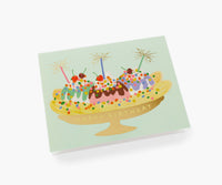 Tracy & Co Banana Split Birthday Card - Single Card