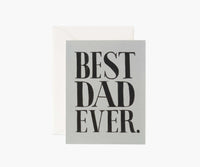 Tracy & Co Best Dad Ever Father's Day Card - Single Card