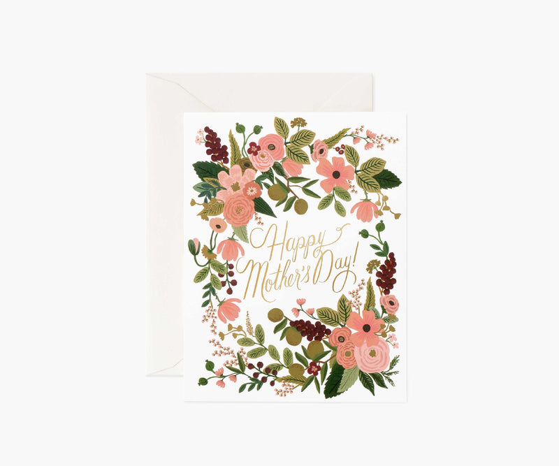 Tracy & Co Garden Party Mother's Day Card - Single Card
