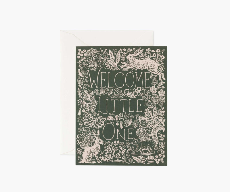 Tracy & Co Fable Baby Card - Single Card