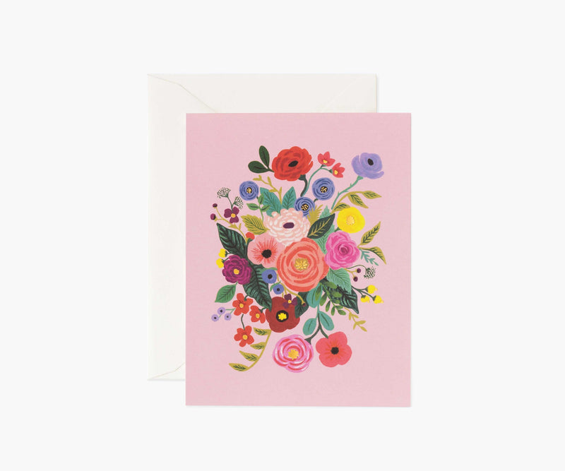 Tracy & Co Garden Party Rose Everyday Card - Single Card